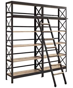 Modway Bookshelves Headway Wood Bookshelf Brown