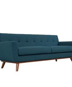 Modway Engage Armchairs And Sofa Set Of 3 Azure