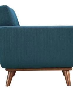 Modway Engage Armchairs And Sofa Set Of 3 Azure