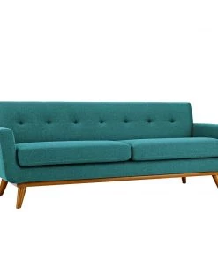 Modway Living Room Sets Engage Armchairs And Sofa Set Of 3 Teal