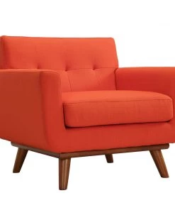 Modway Engage Armchair And Loveseat Set Of 2 Atomic Red