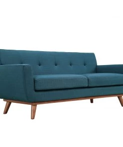 Modway Living Room Sets Engage Armchair And Loveseat Set Of 2 Azure