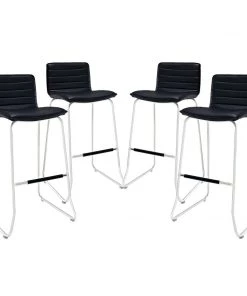 Modway Collect Wood Top Bar Stool Brown 11 Modway Collect Wood Top Bar Stool Brown