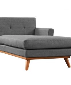 Modway Engage Right-Facing Chaise Gray
