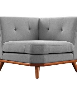 Modway Engage Corner Sofa Expectation Gray