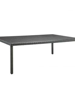Modway Outdoor Tables Sojourn 90" Outdoor Patio Dining Table Chocolate 5 Modway Outdoor Tables Sojourn 90