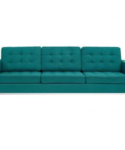 Modway Loft Upholstered Fabric Sofa Teal SOFAS 9 Modway Loft Upholstered Fabric Sofa Teal SOFAS