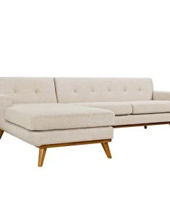 Modway Se Left-Facing Sectional Sofa Beige Sectionals
