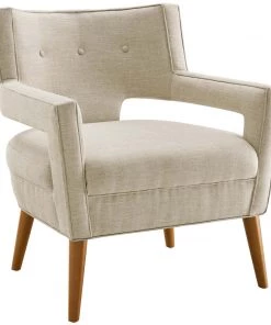 Modway Sheer Upholstered Fabric Armchair Sand 13 Modway Sheer Upholstered Fabric Armchair Sand