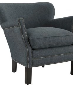 Modway Key Upholstered Fabric Armchair Gray Armchairs