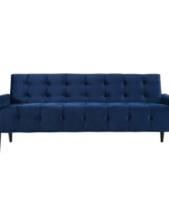 Modway SOFAS Delve Performance Velvet Sofa Navy