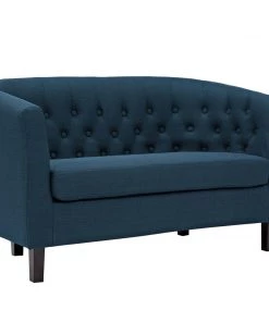 Modway Prospect Upholstered Fabric Loveseat Azure Loveseats 11 Modway Prospect Upholstered Fabric Loveseat Azure Loveseats