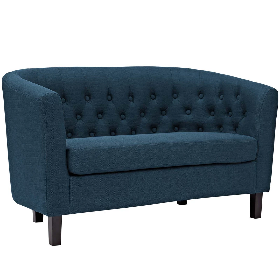 Modway Prospect Upholstered Fabric Loveseat Azure Loveseats 6 Modway Prospect Upholstered Fabric Loveseat Azure Loveseats