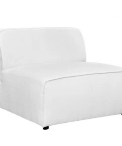 Modway Armless Sofa Chairs Mingle Fabric Armless White 9 Modway Armless Sofa Chairs Mingle Fabric Armless White