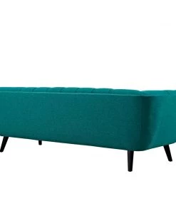 Modway Bestow 2 Piece Upholstered Fabric Sofa And Loveseat Set Teal 7 Modway Bestow 2 Piece Upholstered Fabric Sofa And Loveseat Set Teal
