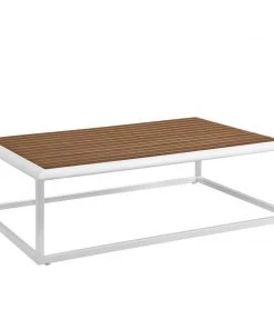 Modway Stance Outdoor Patio Aluminum Coffee Table 11 Modway Stance Outdoor Patio Aluminum Coffee Table