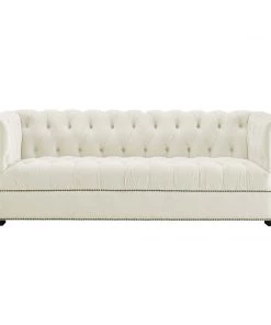Modway Heritage Performance Velvet Sofa Ivory 15 Modway Heritage Performance Velvet Sofa Ivory