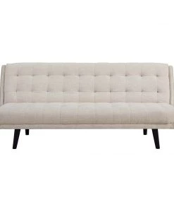 Modway Glance Tufted Convertible Fabric Sofa Bed Beige SOFAS