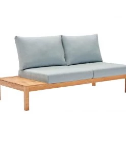 Modway Freeport Karri Wood Outdoor Patio Loveseat With Left-Facing Side End Table Natural Light Blue Outdoor Loveseats 19 Modway Freeport Karri Wood Outdoor Patio Loveseat With Left-Facing Side End Table Natural Light Blue Outdoor Loveseats