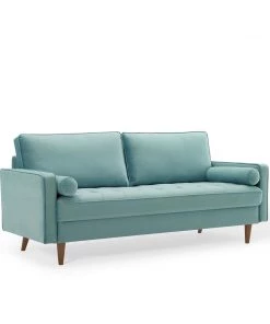 Modway SOFAS Valour Performance Velvet Sofa Mint