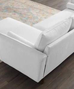 Modway Sectionals Revive Upholstered Right Or Left Sectional Sofa White