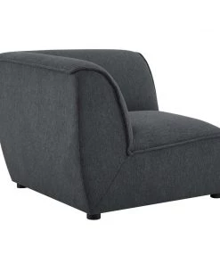 Modway Sectionals Comprise Corner Sectional Sofa Chair Charcoal