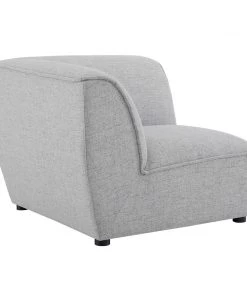 Modway Comprise Corner Sectional Sofa Chair Light Gray