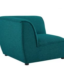 Modway Sectionals Comprise Corner Sectional Sofa Chair Teal