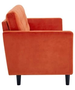 Modway Exalt Tufted Performance Velvet Sofa Orange