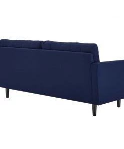 Modway SOFAS Exalt Tufted Fabric Sofa Royal Blue