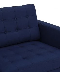 Modway SOFAS Exalt Tufted Fabric Sofa Royal Blue