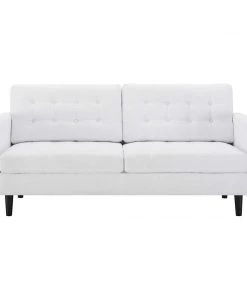 Modway Exalt Tufted Fabric Sofa White SOFAS