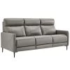 Modway Huxley Leather Sofa Gray SOFAS
