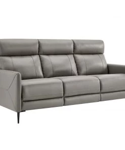 Modway Huxley Leather Sofa Gray SOFAS