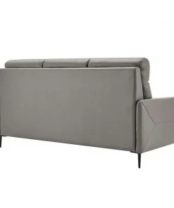 Modway Huxley Leather Sofa Gray SOFAS