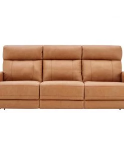Modway Huxley Leather Sofa Tan