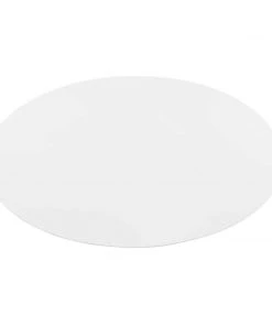 Modway Verne 48" Oval Dining Table Gold White
