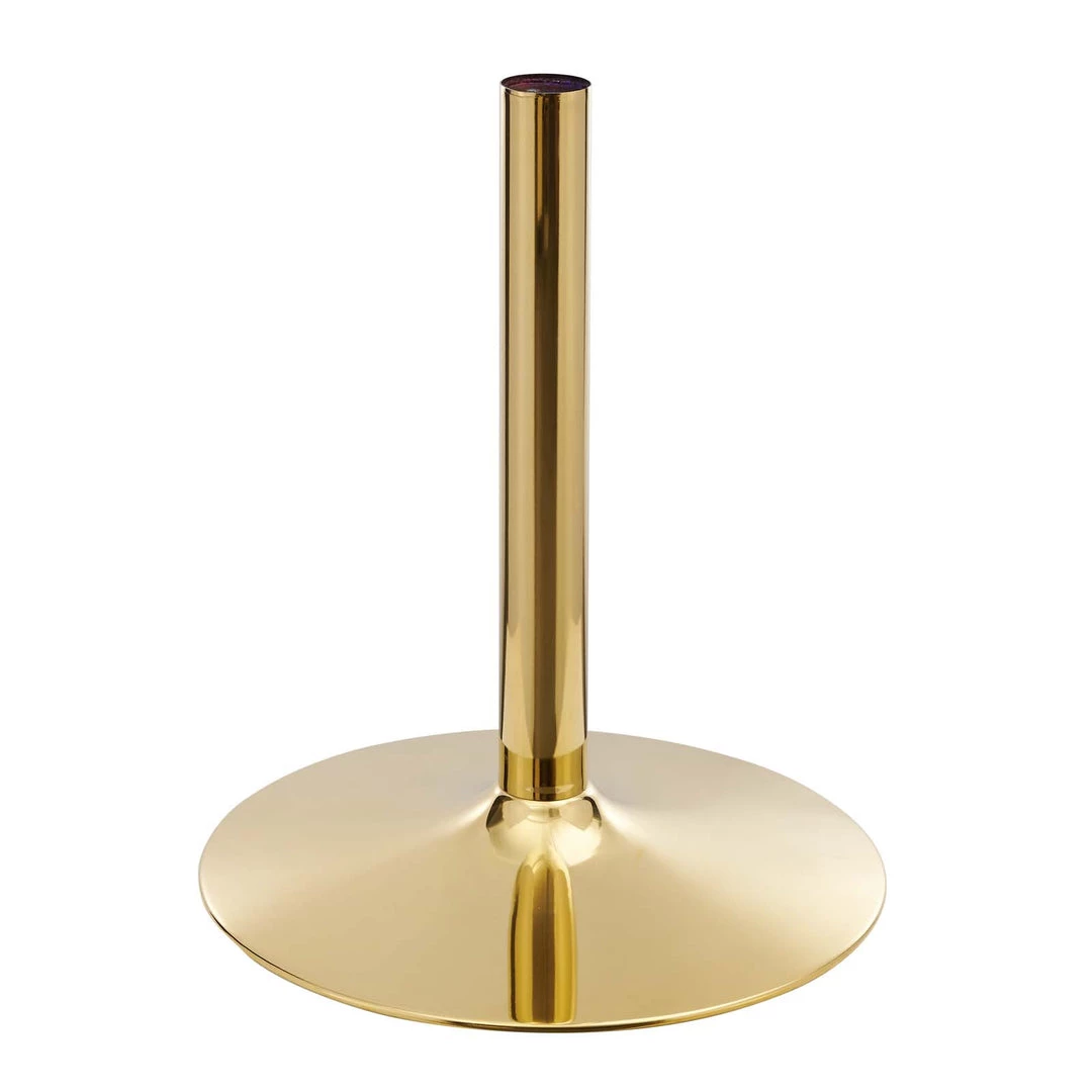 Modway Verne 48" Oval Artificial Marble Dining Table Gold White Dining Tables 3 Modway Verne 48" Oval Artificial Marble Dining Table Gold White Dining Tables