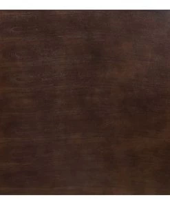 Modway Verne 40" Square Dining Table Gold Cherry Walnut Dining Tables