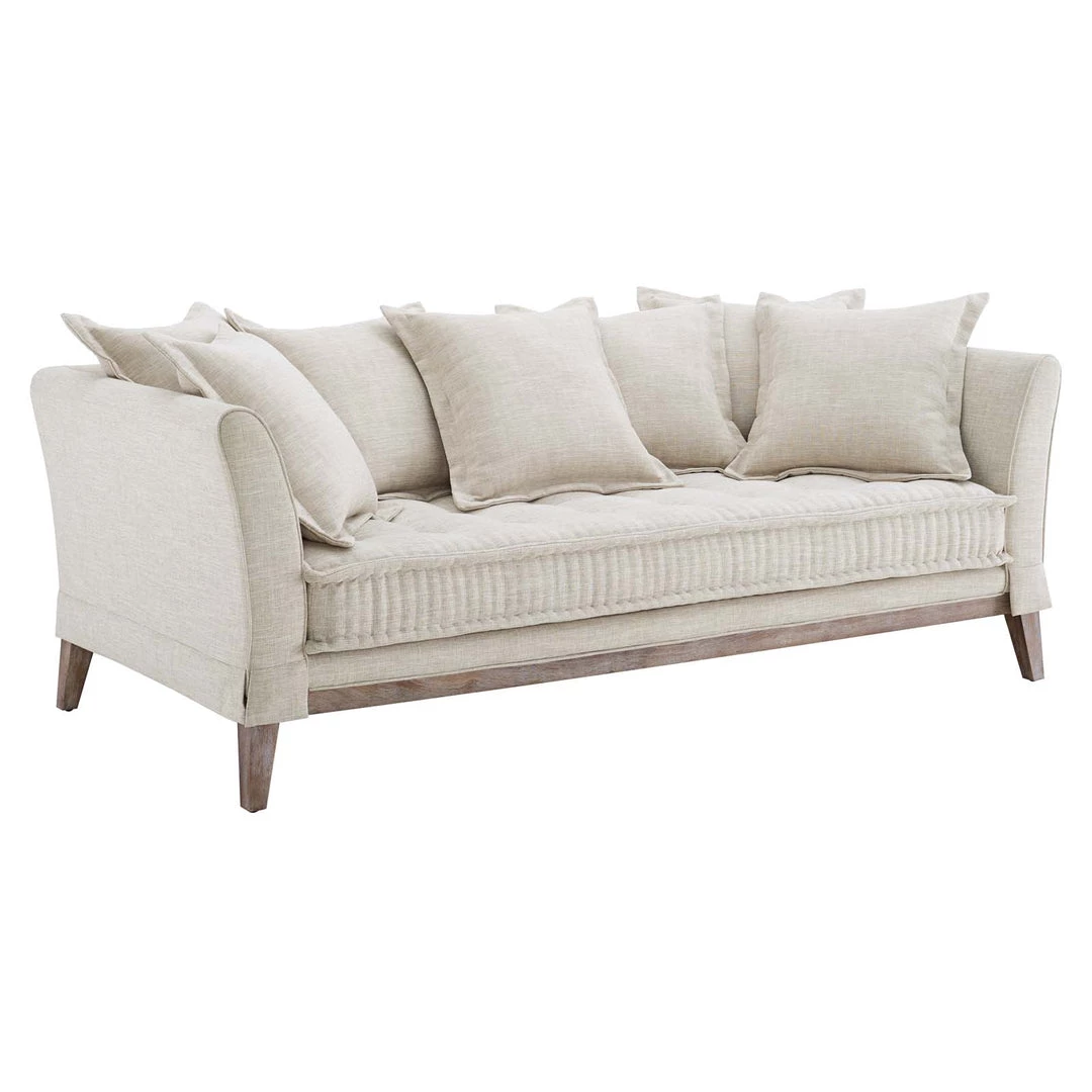 Modway Rowan Fabric Sofa Beige 1 Modway Rowan Fabric Sofa Beige