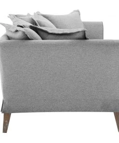 Modway Rowan Fabric Sofa Light Gray SOFAS