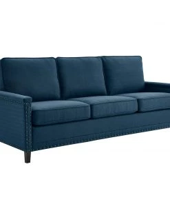Modway SOFAS Ashton Upholstered Fabric Sofa Azure