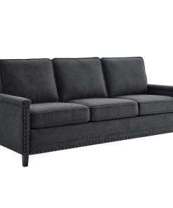 Modway Ashton Upholstered Fabric Sofa Charcoal SOFAS