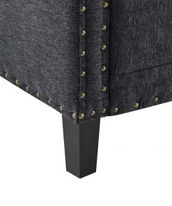 Modway Ashton Upholstered Fabric Sofa Charcoal SOFAS