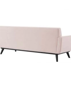 Modway SOFAS Engage Channel Tufted Performance Velvet Sofa Pink 9 Modway SOFAS Engage Channel Tufted Performance Velvet Sofa Pink