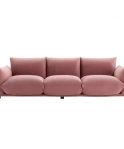 Modway SOFAS Copious Performance Velvet Sofa Dusty Rose