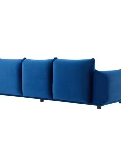 Modway Copious Performance Velvet Sofa Navy 9 Modway Copious Performance Velvet Sofa Navy