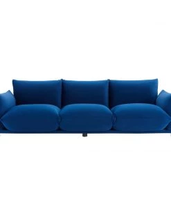 Modway Copious Performance Velvet Sofa Navy 10 Modway Copious Performance Velvet Sofa Navy