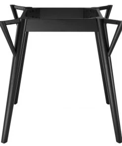 Modway Dining Tables Gallant 47" Dining Table Black Black 9 Modway Dining Tables Gallant 47