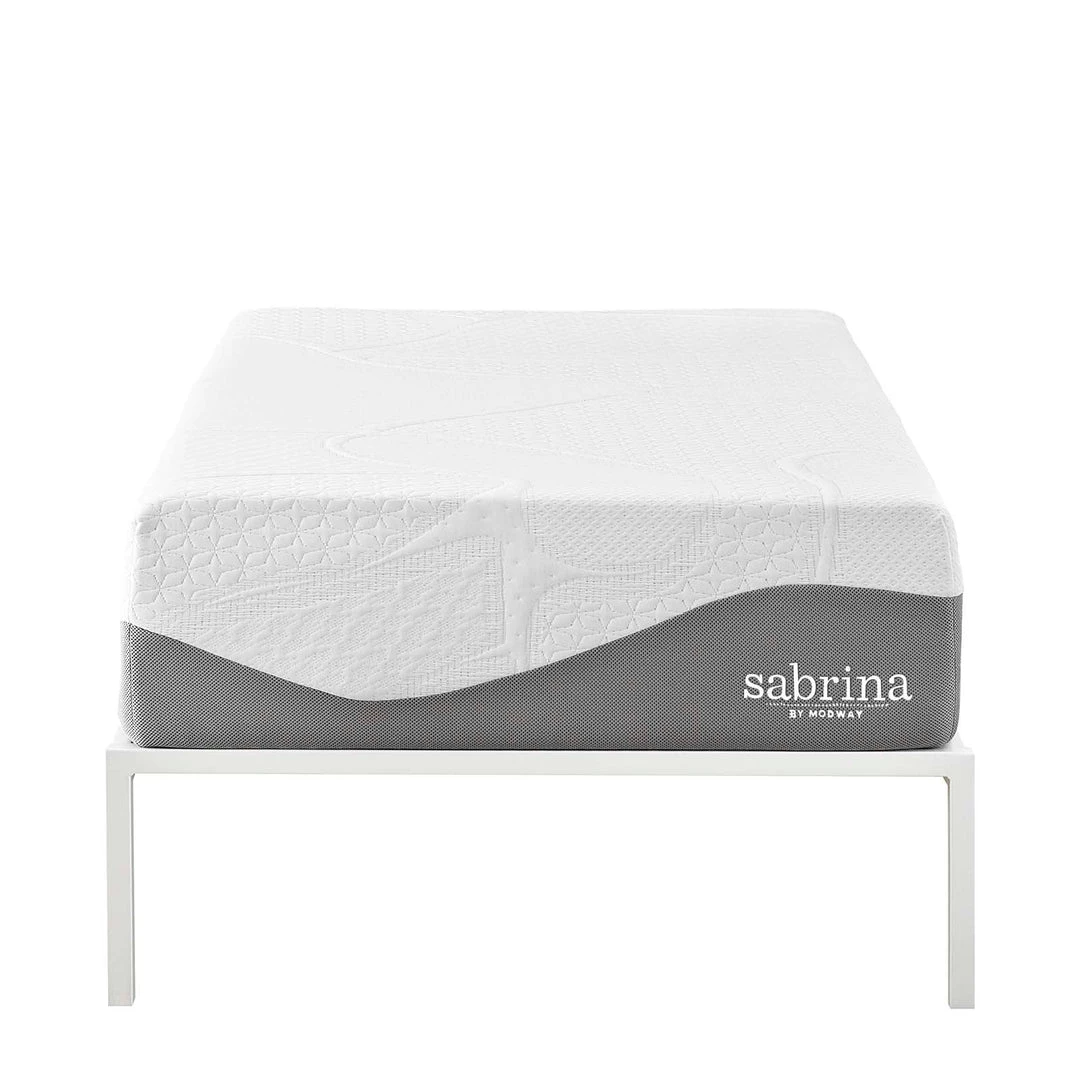 Modway Mattresses Sabrina 12" Twin Memory Foam Mattress Default Title 10 Modway Mattresses Sabrina 12" Twin Memory Foam Mattress Default Title
